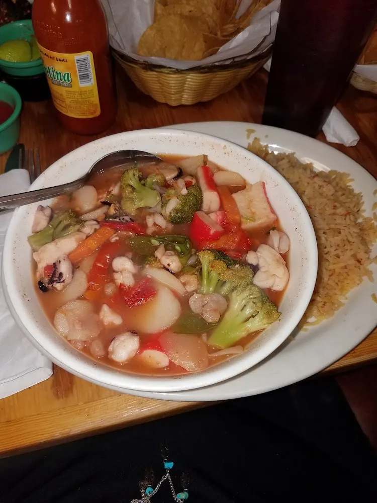 Siete Mares Seafood Soup